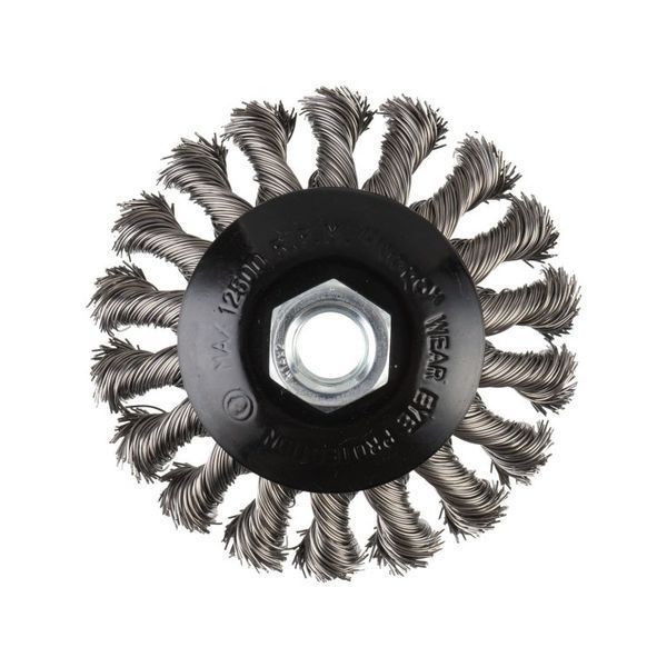 Metalldrahtb&uuml;rste Dnipro-M K100-V Konisch, gedrehter Draht 100 mm 49605000 фото