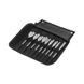 Flat Wood Drill Bit Set Dnipro-M 10 pcs., 10-25 mm, with Extension, with Cover
