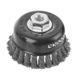 Metal Wire Brush Dnipro-M T100-V End, Twisted Wire, Reinforced 100 mm