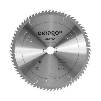 S&auml;geblatt f&uuml;r Holz Dnipro-M ULTRA 305 mm 30 25.4 65Mn 72T 49726024 фото